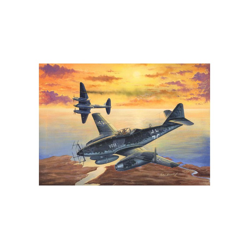 Plastic plane model Me 262 A-1A/U2 (V056) 1/48 | Scientific-MHD