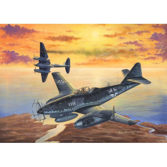 Plastic plane model Me 262 A-1A/U2 (V056) 1/48 Plastic plane model Me 262 A-1A/U2 (V056) 1/48 | Scientific-MHD