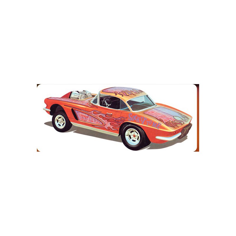 Corvette 1962 1/25 plastic car cover | Scientific-MHD