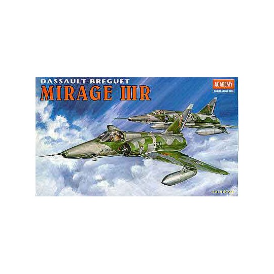 Mirage IIIR 1/48 plastic plane model Mirage IIIR 1/48 plastic plane model | Scientific-MHD