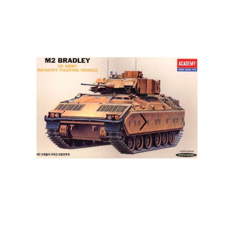 Bradley IFV plastic tank model + interior 1/35 (ex 1335) | Scientific-MHD