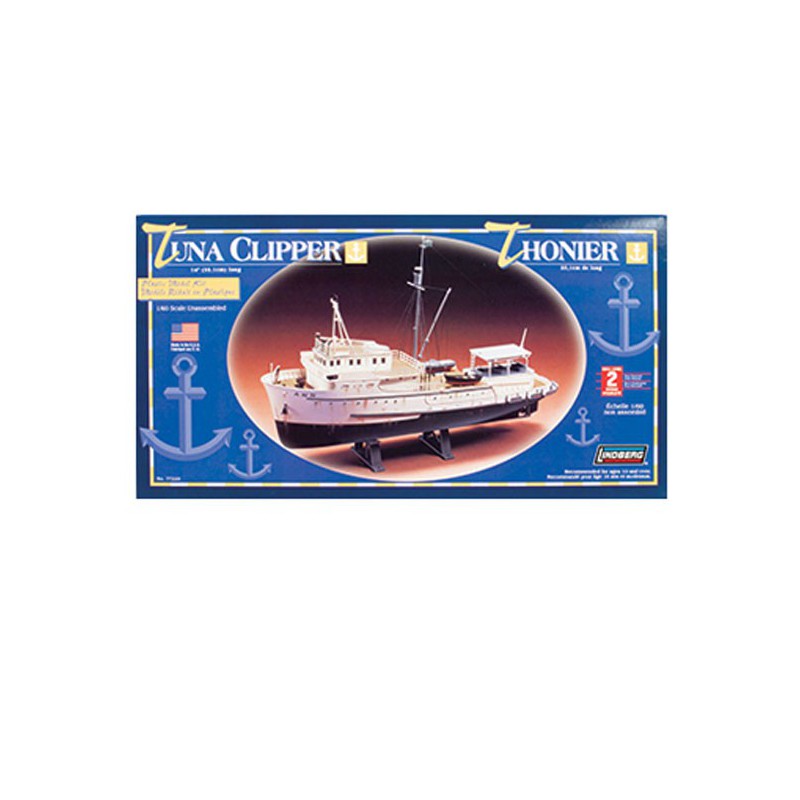Plastic boat model Tuna Clipper 1/600 | Scientific-MHD