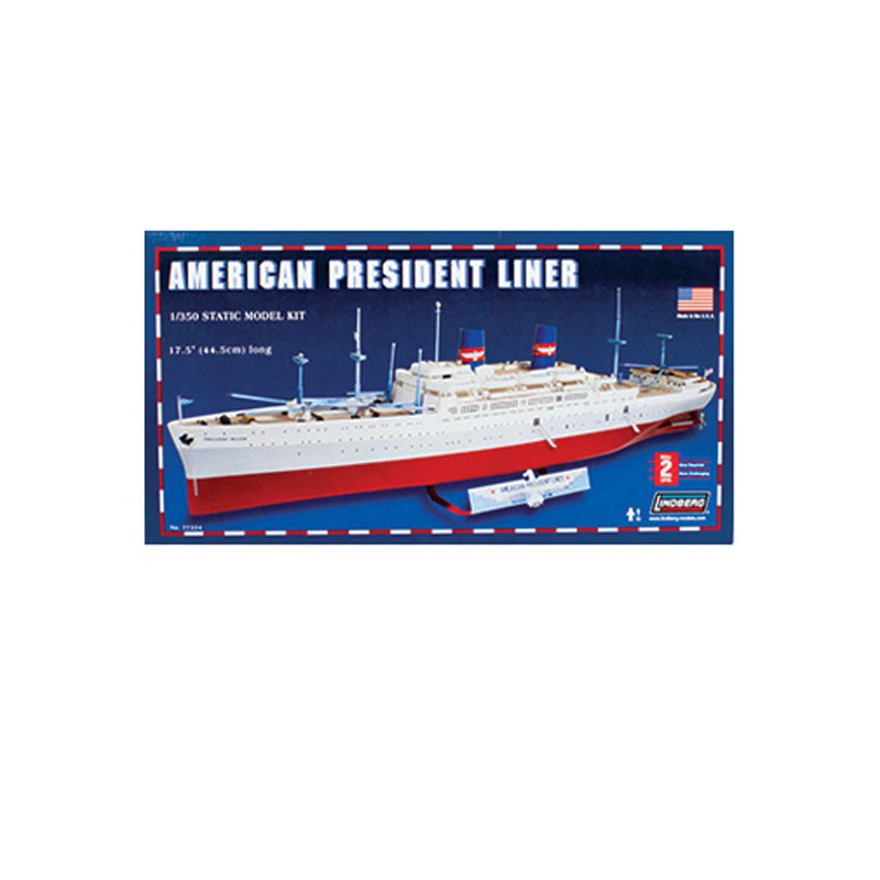 Plastic boat model PRESIDETS LINER 1/350 | Scientific-MHD