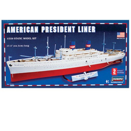 Plastic boat model PRESIDETS LINER 1/350 | Scientific-MHD