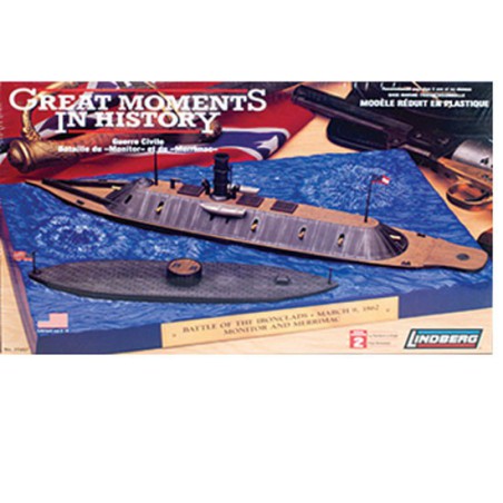 Monitor & Merignac 1/210 plastic boat model | Scientific-MHD