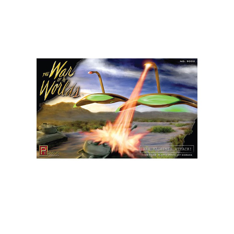 Science fiction model in Diorama War of World 1/144 | Scientific-MHD