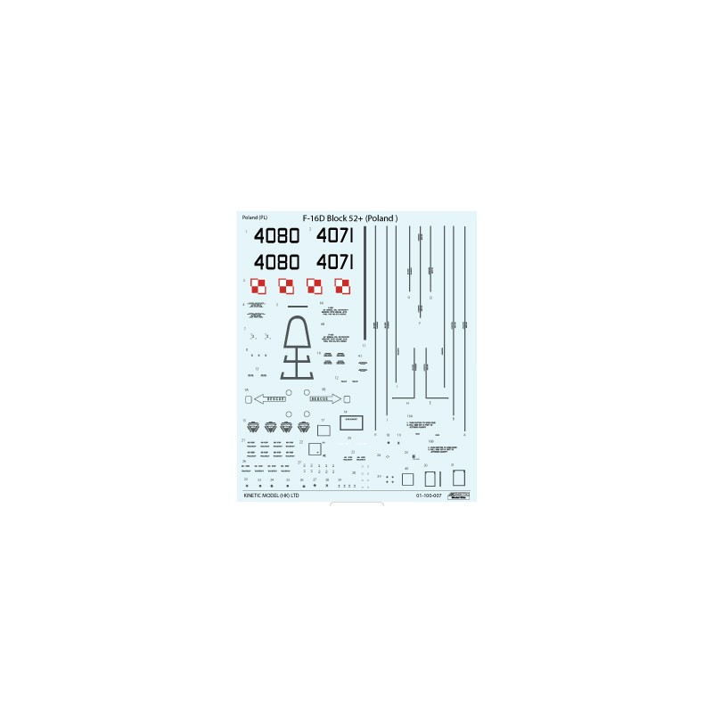 F-16D Block 52 1/48 plastic plane model | Scientific-MHD