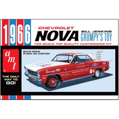 Chevy Nova 1966 1/25 plastic car cover | Scientific-MHD