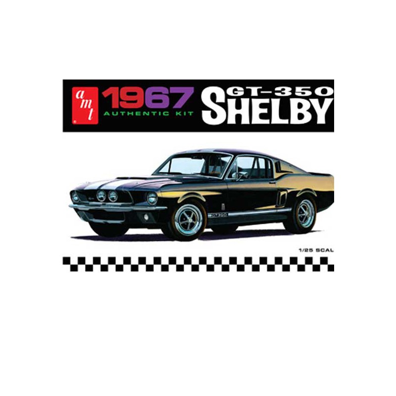 Shelby GT350 1967 1/25 plastic car cover | Scientific-MHD