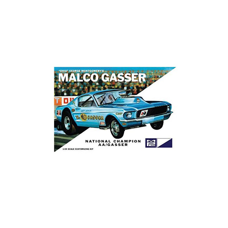 Plastic car model Ohio George M. Gasser 1967 1/25 | Scientific-MHD