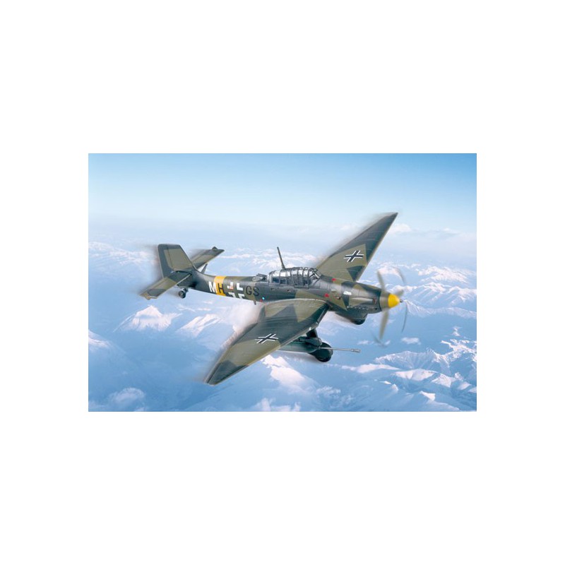 Junkers JU-87G-1 Stuka 1/72 plastic plane model | Scientific-MHD