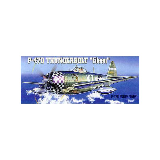 P-47D Thunderbolt 1/72 plastic plane model | Scientific-MHD