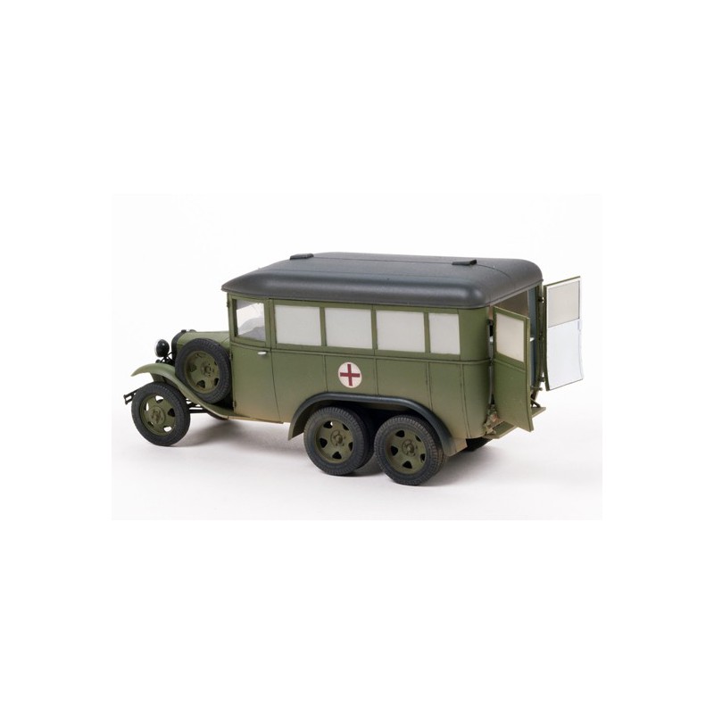 Gas plastic truck model 05 194 1/35 ambulance | Scientific-MHD