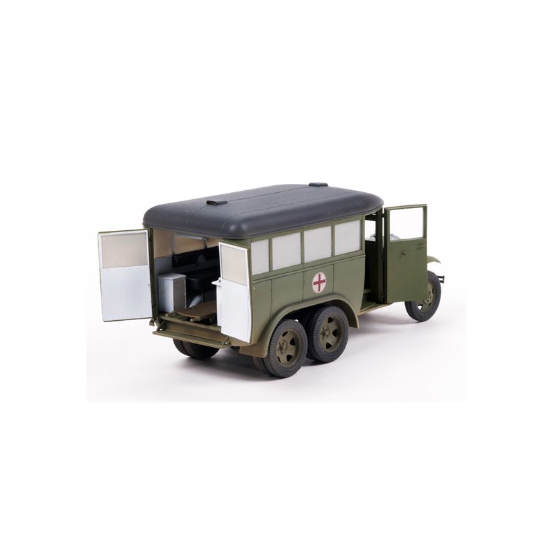 Gas plastic truck model 05 194 1/35 ambulance | Scientific-MHD