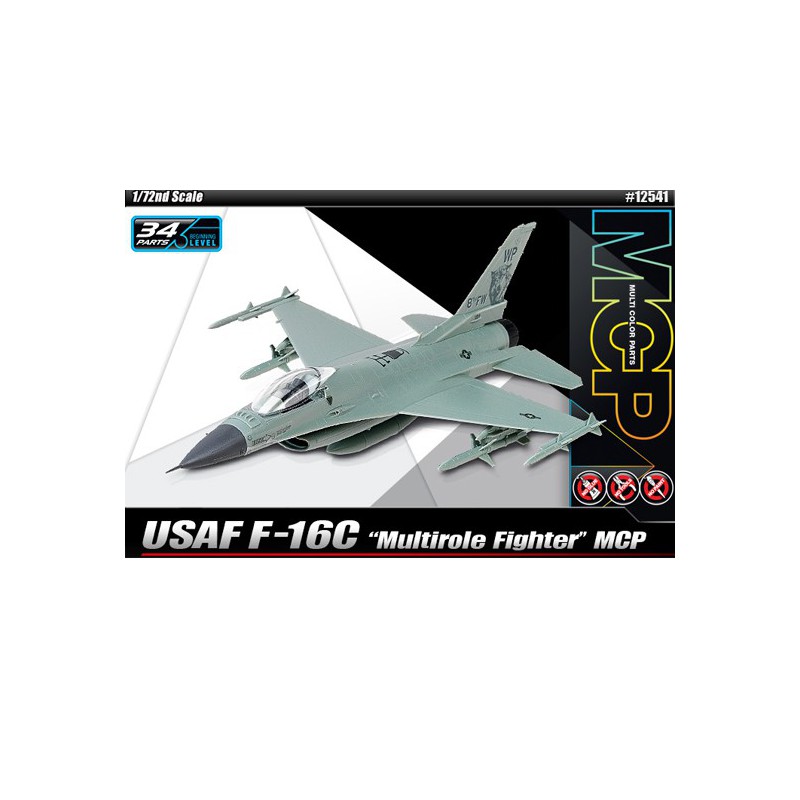 USAF F-16C MCP 1/72 plastic plane model | Scientific-MHD