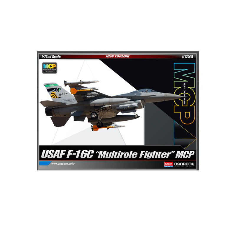 USAF F-16C MCP 1/72 plastic plane model | Scientific-MHD