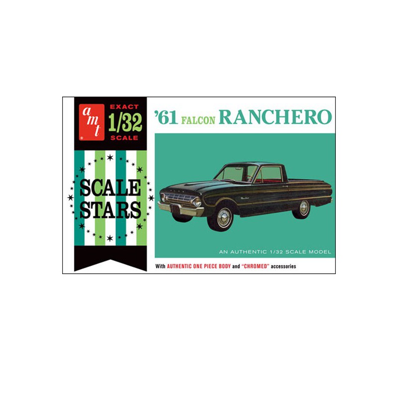 Plastic car model 1961 Ford Ranchero 1/32 | Scientific-MHD