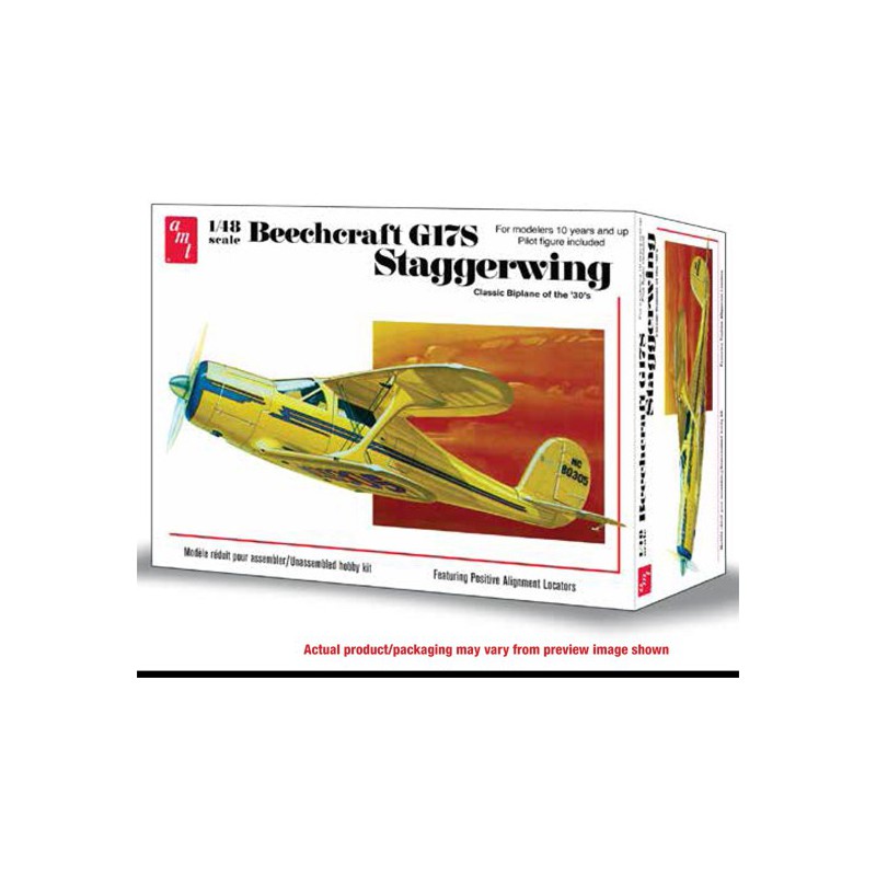 Beechcraft GS17s Stagger 1/48 plastic plane model | Scientific-MHD