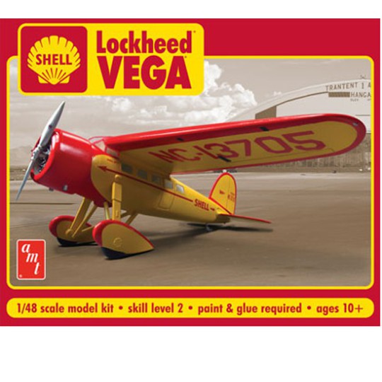 Shell Oil Vega 1/48 plastic plane model Shell Oil Vega 1/48 plastic plane model | Scientific-MHD