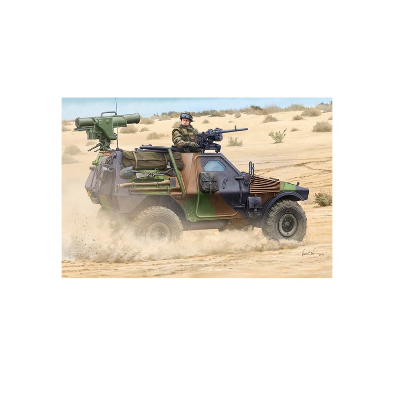 French VBL plastic tank model + 1/35 milan | Scientific-MHD