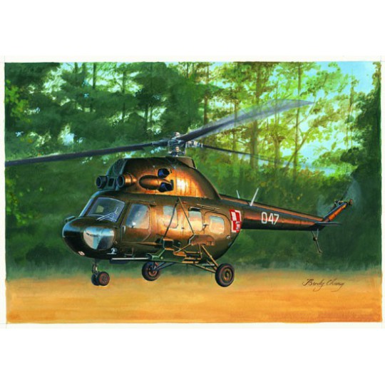 Plastic plastic model MIL MI-2 US HOPLITE GUN 1/72 Plastic plastic model MIL MI-2 US HOPLITE GUN 1/72 | Scientific-MHD