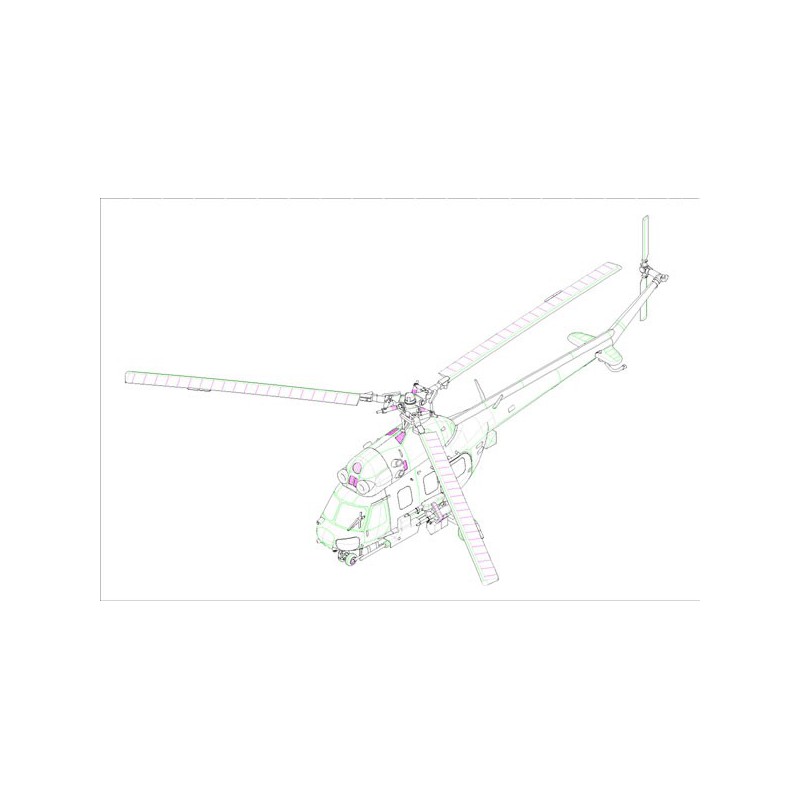 Plastic plastic model MIL MI-2 US HOPLITE GUN 1/72 | Scientific-MHD