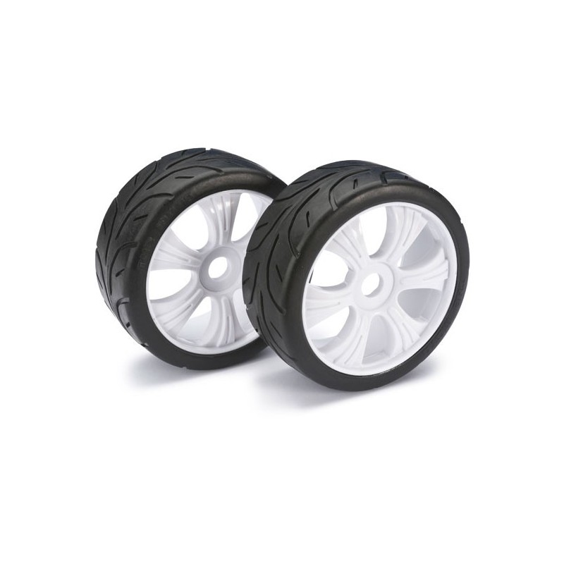 Radio -controlled car accessories pair white track 1/8 | Scientific-MHD