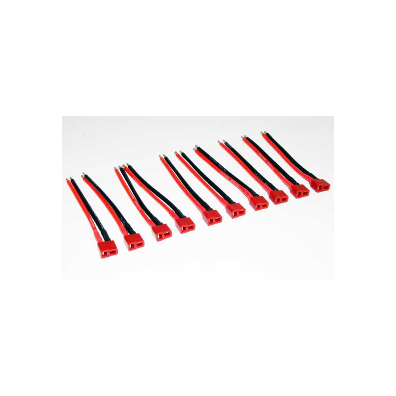 Charger for accusation for radiocheted device 10 cables 10cm + female dean | Scientific-MHD