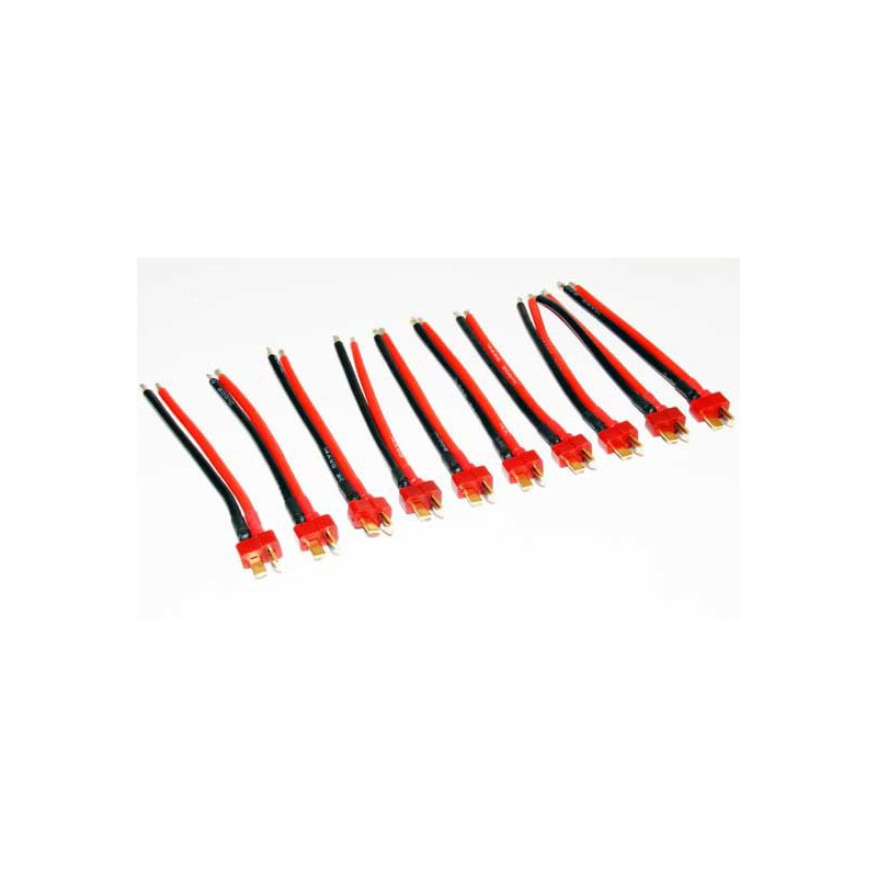 Charger for accusation for radiocheted device 10 Cables 10cm + Dean Male | Scientific-MHD