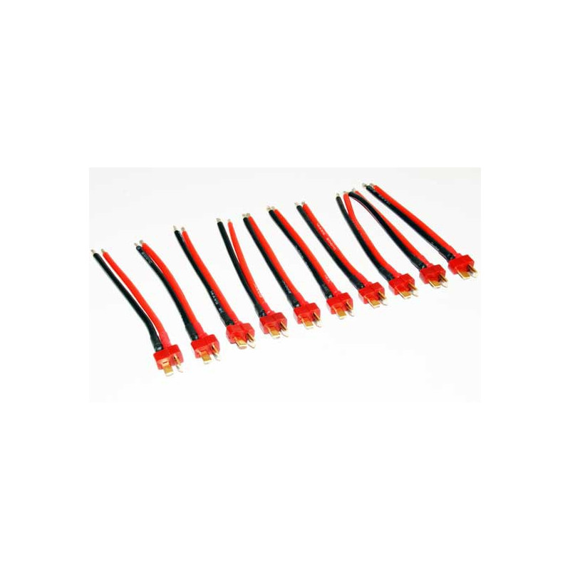 Charger for accusation for radiocheted device 10 Cables 10cm + Dean Male | Scientific-MHD