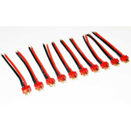 Charger for accusation for radiocheted device 10 Cables 10cm + Dean Male | Scientific-MHD Charger for accusation for radiocheted device 10 Cables 10cm + Dean Male | Scientific-MHD