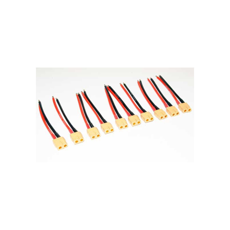 Charger for accusation for radiocheted device 10 cables 10cm + XT60 female | Scientific-MHD