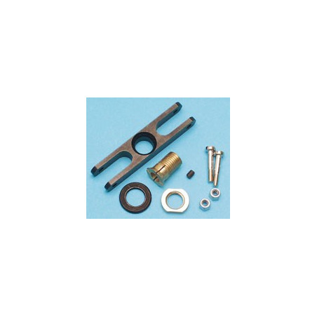 Embedded accessory aluminum hub 50mm 0 ° 3.2mm axis | Scientific-MHD