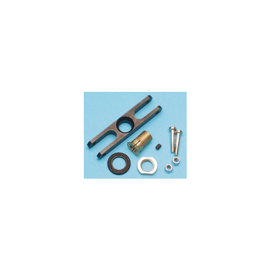 Embedded accessory hub aluminum 50mm 0 ° 5mm axis | Scientific-MHD