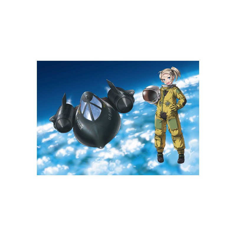 Egg SR-71 Blackbird plastic plane model | Scientific-MHD