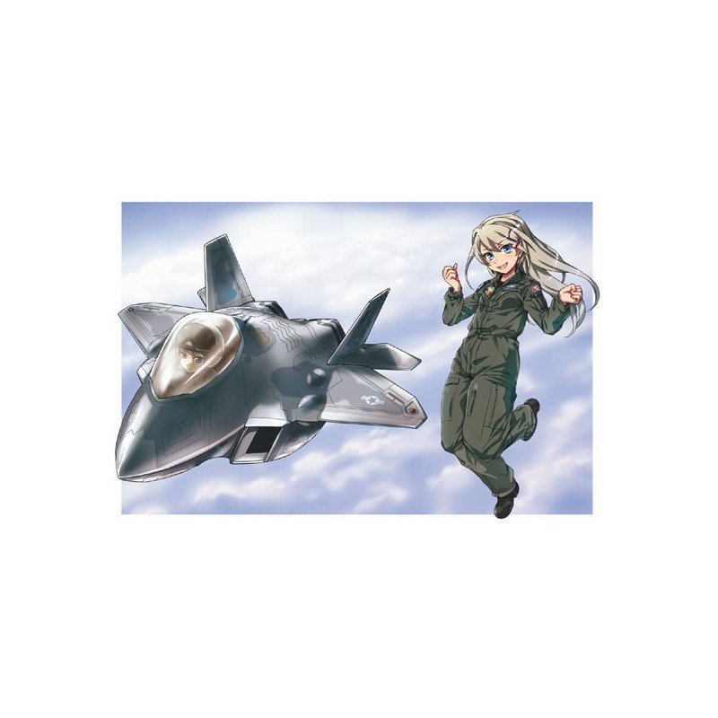 Egg Serie F-22 Raptor plane plane model | Scientific-MHD