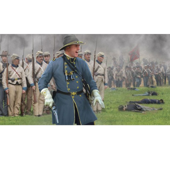 US cavalry figurine Confederated 1/72 US cavalry figurine Confederated 1/72 | Scientific-MHD