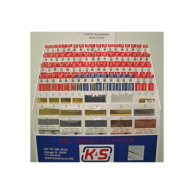 Metric Metal Center material displays | Scientific-MHD