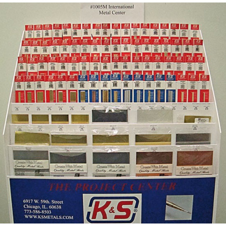 Metric Metal Center material displays | Scientific-MHD
