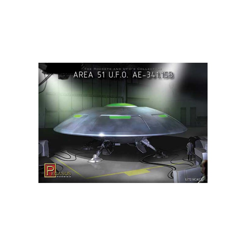AREA 51 UFO 1/72 plastic science fiction model | Scientific-MHD