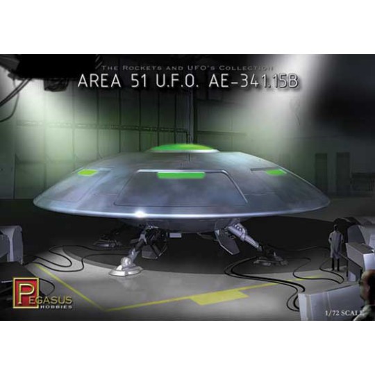 AREA 51 UFO 1/72 plastic science fiction model AREA 51 UFO 1/72 plastic science fiction model | Scientific-MHD