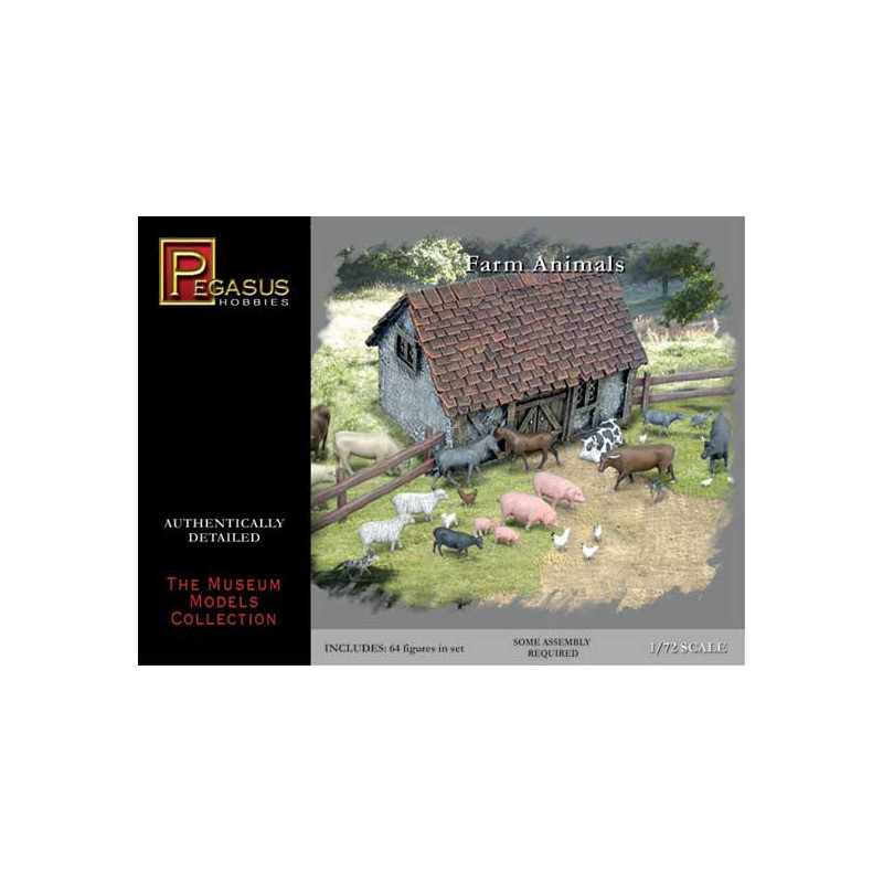 Farm animal figurine 1/72 | Scientific-MHD