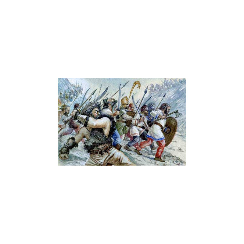 Heavy dacian infantry figurine 1/72 | Scientific-MHD