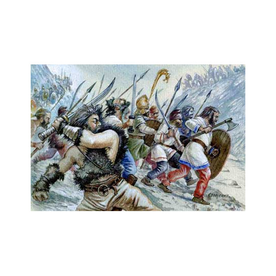 Heavy dacian infantry figurine 1/72 | Scientific-MHD