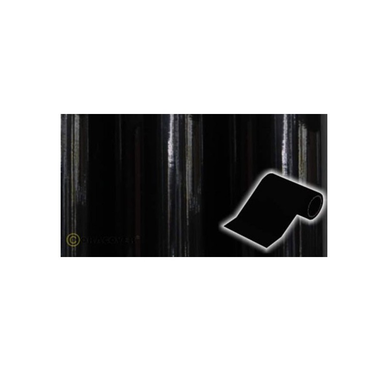 Oracover Oratrim Black Width 9.5cm x 2m | Scientific-MHD
