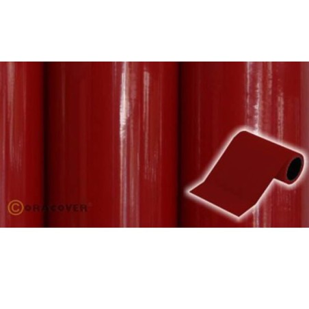 Oracover Oratrim Red Width 9.5cm x 2m | Scientific-MHD