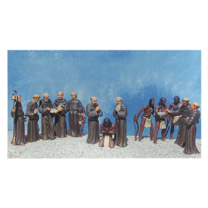 Padres & Indian figurine Calif. 1/48 | Scientific-MHD