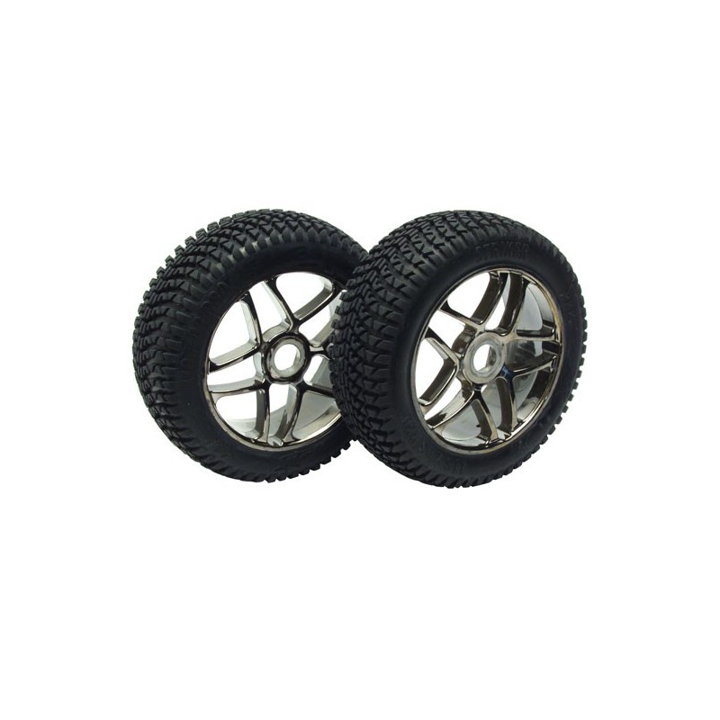 Radio -controlled car accessories pair Buggy Gunner 1/8 wheels | Scientific-MHD