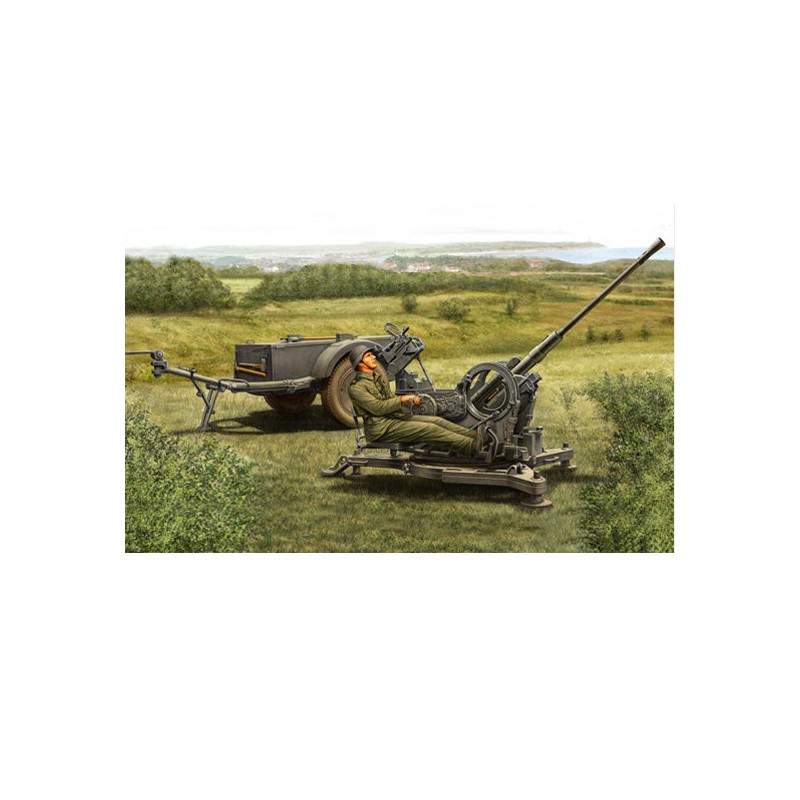 Plastic tank model 2cm flak38 late1/35. | Scientific-MHD