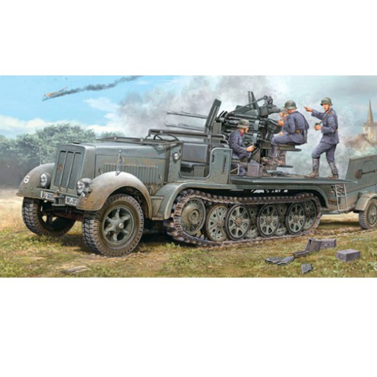 Plastic tank model 2cm Flakvierling 38 Plastic tank model 2cm Flakvierling 38 | Scientific-MHD